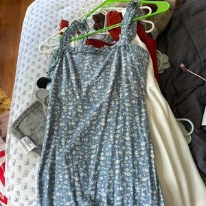 light blue flower sundress, Aeropostale, M